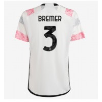 Koszulka piłkarska Juventus Gleison Bremer #3 Strój wyjazdowy 2023-24 tanio Krótki Rękaw